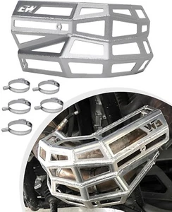 Aluminum Exhaust Heat Shield Insulation Cover for Polaris RZR Pro XP/R Turbo R - Picture 1 of 23