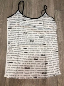 Zumba International Blanco Chaleco Negro Tanque Top Fitness Gimnasio Entrenamiento Baile XXL 18 - Imagen 1 de 4