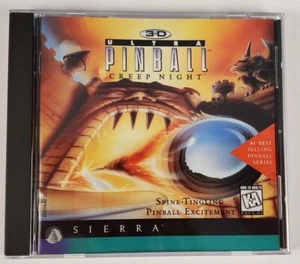 3-D Ultra Pinball Creep Night (PC, 1996) PC/Computer Game, Video Game  - Picture 1 of 4