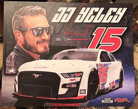 JJ Yeley 2022 #15 Ford Performance Ford Mustang Hero Card Cover