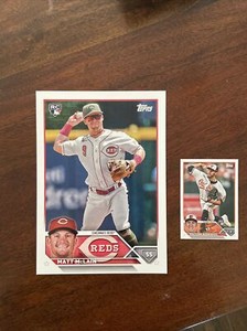 2023 Topps Update Super Box Matt McLain RC Jumbo Card #US199