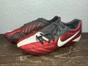 Nike T90 Total Ninety Shoot IV 4 FG Men’s 7.5 Leather Soccer Cleats 472547-610 - Picture 1 of 11