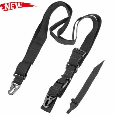 Rifle táctico de tres puntos pistola cabestrillo sistema de correa airsoft 3 puntos pistola cabestrillo Foto 1 de 4