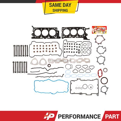 全垫圈套装头螺栓适用于 01/19/06-08 福特 Escape 马自达 Mercury 3.0L DOHC — 第 1/4 张图片
