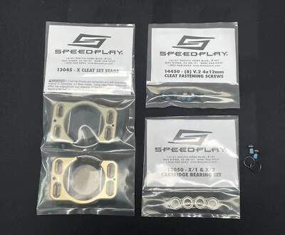 Speedplay X-Series Cleat Set Stage, cartridge bearings and screws for X2 pedals - Image 1 of 4