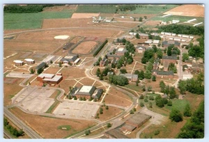 1986 UMES UNIVERSITY of MARYLAND EASTERN SHORE AERIAL VIEW VINTAGE POSTCARD - Picture 1 of 2