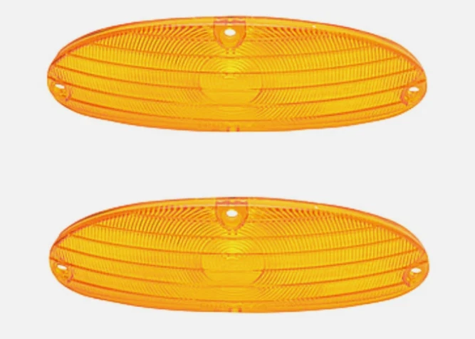 Chevrolet 150 210 1955 Bel Air Nomad lámpara de estacionamiento lente de luz "ámbar" par L4102 Foto 1 de 1