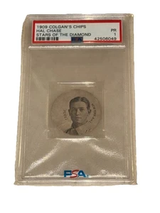 1909 Colgan’s Chips PSA 1 Hal Chase VINTAGE BASEBALL CARD T206 ERA RARE Pre-War - Picture 1 of 4