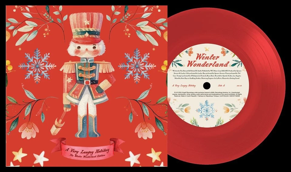 LAUFEY VERY LAUFEY HOLIDAY: THE WINTER WONDERLAND EDITION [RED VINYL] NEW 7 INCH - Image 1 of 1