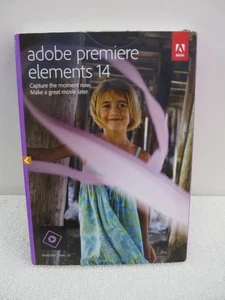 Adobe Photoshop Premiere Elements 14 For Win/Mac 2 DVD Set With Serial # - Afbeelding 1 van 6