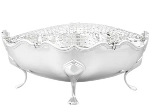 Sterling Silver Presentation Bowl / Centrepiece Antique George V - Picture 1 of 11