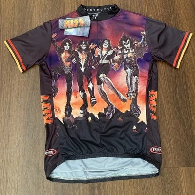 Primal Wear Cycling Jersey KISS Destroyer L Shirt Used 2005 - Image 1 of 4