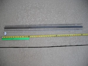 Lot of 10 Assorted Round Steel Rods, 36" Long, RC R/C Plane Airplane Boat Car - Picture 1 of 7