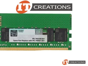 HPE 32GB PC5-38400 DDR5-4800 REGISTERED ECC / EC8 2RX8 MEMORY RDIMM P43328-B21 - Picture 1 of 2