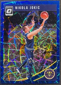 2018-19 Optic Nikola Jokic Blue Velocity #100 - Picture 1 of 2