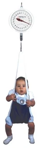 Báscula para bebé Cardinal Scales MCS-25KGNT, esfera, asiento colgante con cabestrillo, 25 kg X 100 g - Imagen 1 de 1