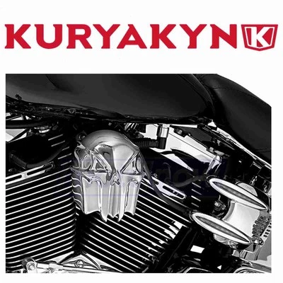 Kuryakyn Skull Horn Cover for 2004-2007 Harley Davidson FLHRS Road King ln Foto 1 de 4