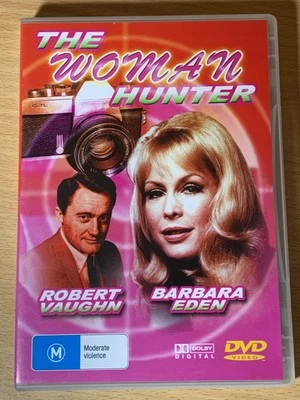 The Woman Hunter Robert Vaughn Barbara Eden Stuart Whitman (DVD 1972) R4 VGC - Image 1 of 3