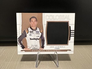 Aric Almirola 2022 Panini National Treasures Racing Colossal Used Firesuit 25/49