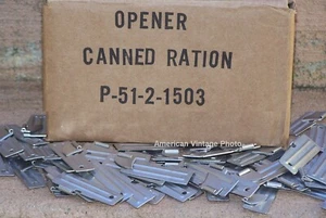 500 P51 Abridor de Latas Estuche Paquete Militar EE. UU. Shelby f Camping Scout Desorden Kit Senderismo - Imagen 1 de 4