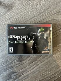 Tom Clancy’s Splinter Cell Team Stealth Action Nokia N-Gage Ngage New Sealed