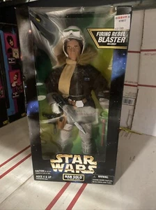 Kenner Star Wars Action Collection 1997 12" Rebel Alliance Han Solo in Hoth Gear - Imagen 1 de 4