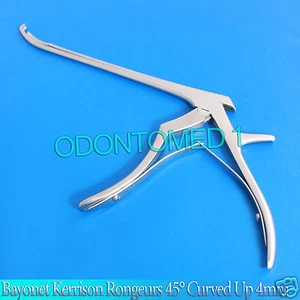 Instrumentos quirúrgicos bayoneta Kerrison roedores 45° curvos 4 mm - Imagen 1 de 3