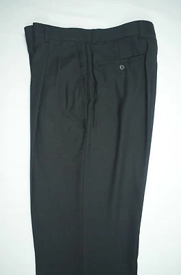 VESTIDO BRAGGI NEGRO PANTALONES 33X30 REAL 33X30,5 PLISADO CON PUÑOS 90/10 POLI/VIS Foto 1 de 4