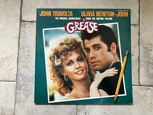Travolta / Newton-John _ Grease _ 2 X LP Vinile 33giri 12" Soundtrack _ 1978 1st - Bild 1 von 5