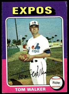 1975 Topps  627 Tom Walker  Montreal Expos