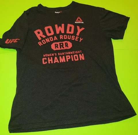 RONDA ROUSEY UFC REEBOK SHIRT Women's XL Cover