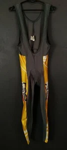 LONG MEN'S ASSOS SWISS SWITZERLAND CYCLING BIB BIBS BODY SHORTS PADDED SIZE M 3 - Picture 1 of 9