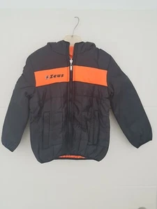 Zeus 2in1 Kinder Wendejacke schwarz/orange Größe 112 - Bild 1 von 4