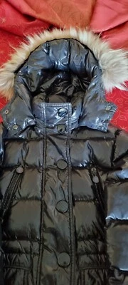 Piumino Parka Bambina Moncler ORIGINALE 10 Anni indossato ma in BUONISSIMO STATO - Immagine 1 di 4