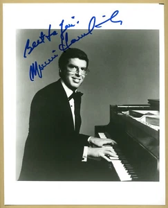 Marvin Hamlisch (1944-2012) - compositore di colonne sonore film americano - foto firmata - COA - Foto 1 di 1