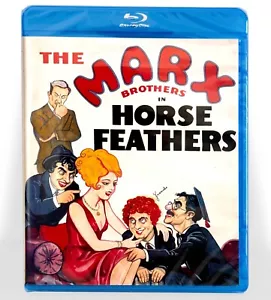 The Marx Brothers: Horse Feathers (Blu-ray Disc, 1932, Full Screen) Brand New ! - Picture 1 of 3