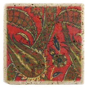 Travertin Untersetzer Modell 23 - Bild 1 von 3