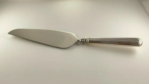 Reed & Barton Golden Ashmont Sterling Silver Pie Cake Server - 10 7/8" - No Mono Cover