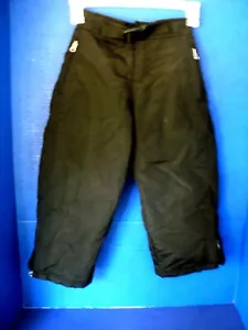 GAP ~ schwarze SCHNEE SKIHOSE / SNOWBOARDHOSE ~ Jugend XS (4) ~ Reißverschluss Beine - Bild 1 von 3