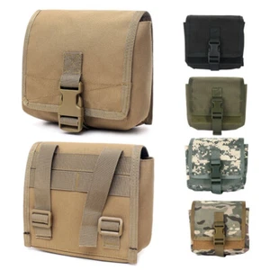 Tactical Molle System Utility EDC Tool Accessory Waist Pack Camping Hiking Pouch - Picture 1 of 17