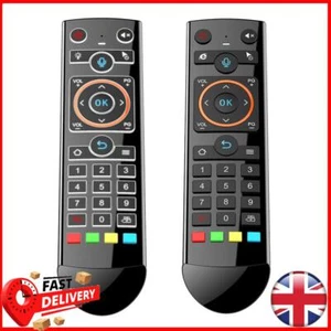 Q2 Backlight Gyroscope Wireless IR Learning 2.4GHz RF Smart Voice Remote Control - Picture 1 of 18