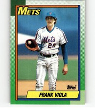 1990 Topps 470 Frank Viola   New York Mets