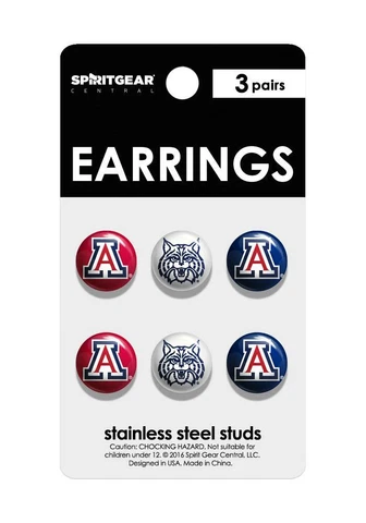Arizona Wildcats Stud Earrings Cover