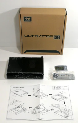 CASE PC NUC ULTRATOP K3 IN WIN COMPUTER COMPATTO SLIM CHASSIS INTEL HDMI USB SSD - Immagine 1 di 4