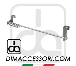 SCORRITENDA INOX ASTA STECCA APPENDERE BASTONE PER TENDA A VETRO PORTA FINESTRA - Foto 1 di 12