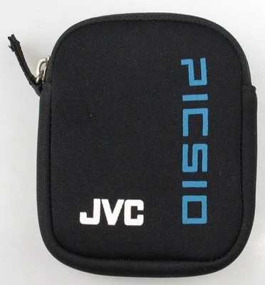 JVC CBV2010P Neoprene PICSIO Digital Camera Pouch Case GC-FM1AU (4.5"x3.5"x3/4") - Image 1 of 3