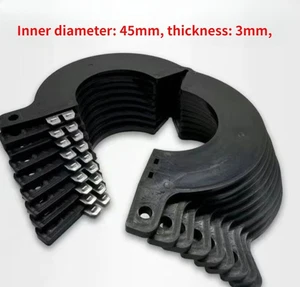 10pcs Bucket Pin Shim Kit 45mm for Excavator Skid Steer 3mm Thickness Detachable - Imagen 1 de 8