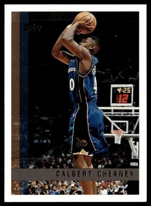 1997-98 Topps Calbert Cheaney Washington Wizards #142 - Picture 1 of 2