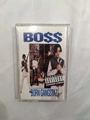 BO$$ (BOSS) BORN GANGSTAZ (1993) CASSETTE TAPE OG EXPLICIT VINTAGE RAP HIP HOP!! - Image 1 of 4