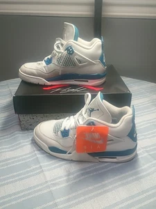 Size 7 (Us Mens) - Jordan 4 Retro 2012 Low Military Blue - Picture 1 of 4